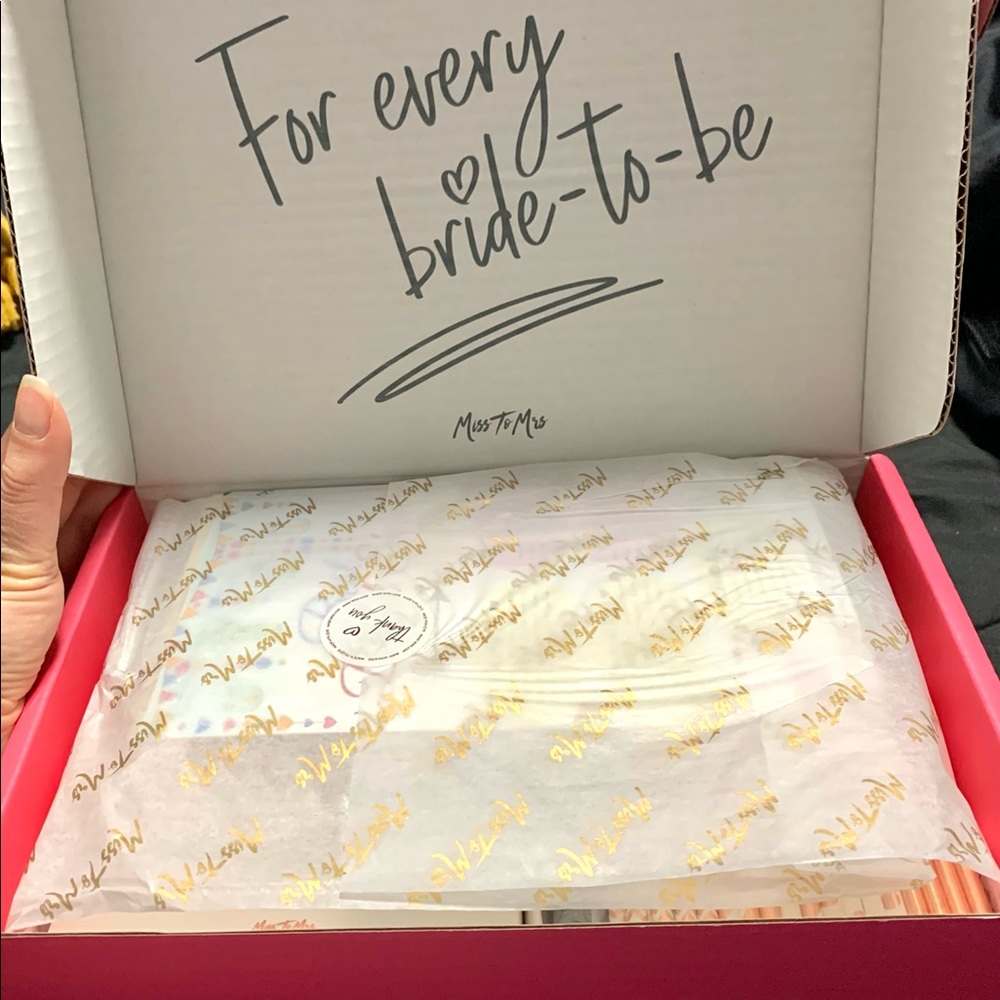 Still closed Miss to Mrs box Bridal Shower Edition